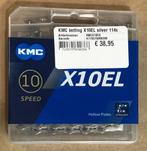 Ketting 10-sp KMC X10 EL silver 114 link in box, Fietsen en Brommers, Fietsaccessoires | Overige Fietsaccessoires, Nieuw, KMC