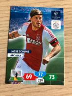 Panini Champions League 2013-2014 Lasse Schöne Ajax, Ophalen of Verzenden, Zo goed als nieuw, Ajax, Poster, Plaatje of Sticker