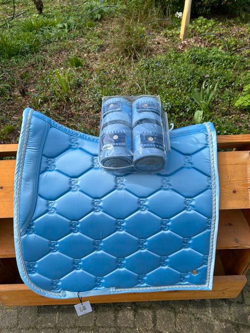 PS of Sweden Allure Blue full set dressuur - NIEUW!, Dieren en Toebehoren, Paarden en Pony's | Dekens en Dekjes, Nieuw, Dekje