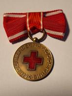 Medaille Rode Kruis  Dames in doosje, Ophalen of Verzenden, Landmacht, Nederland, Lintje, Medaille of Wings