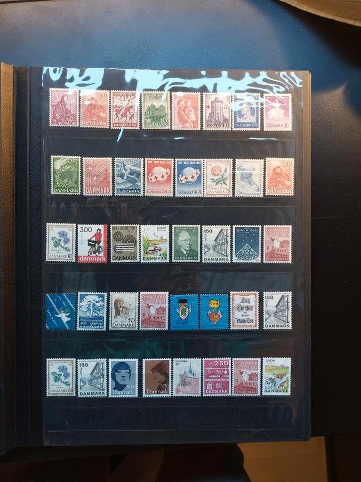 Postzegels postfris Denemarken, Faeröer en Groenland, Postzegels en Munten, Postzegels | Volle albums en Verzamelingen, Buitenland