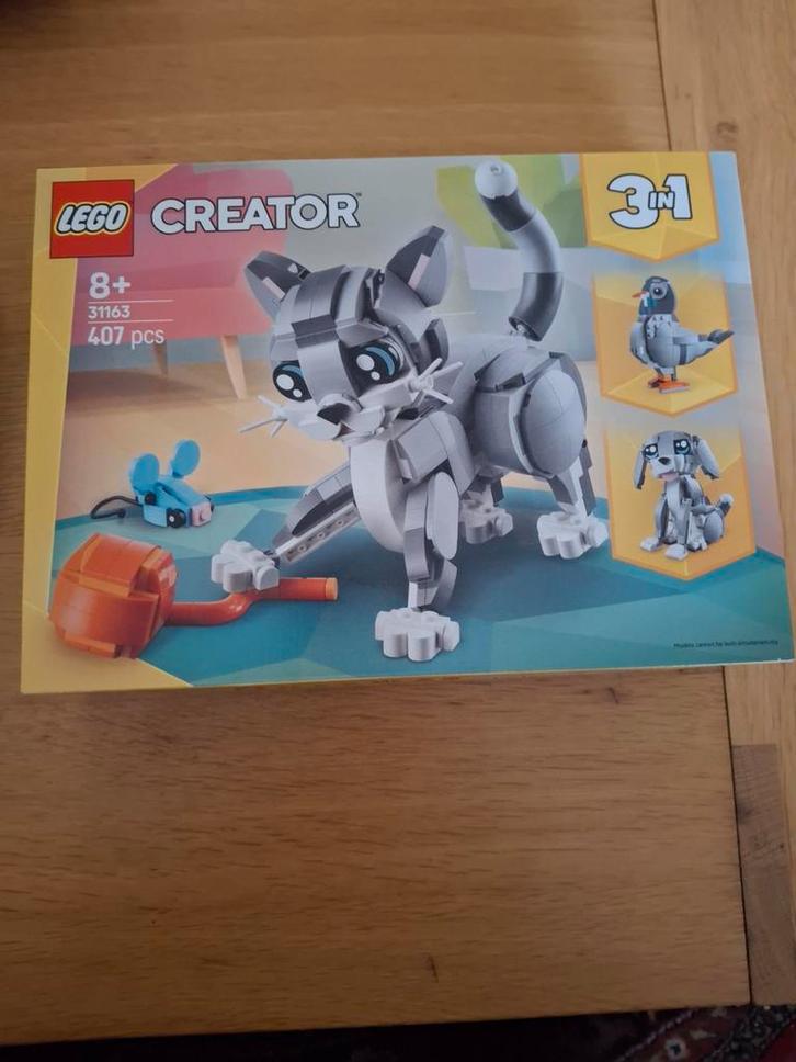 LEGO Creator 31163 - Avonturen met dieren, Kinderen en Baby's, Speelgoed | Duplo en Lego, Nieuw, Lego, Complete set, Ophalen of Verzenden
