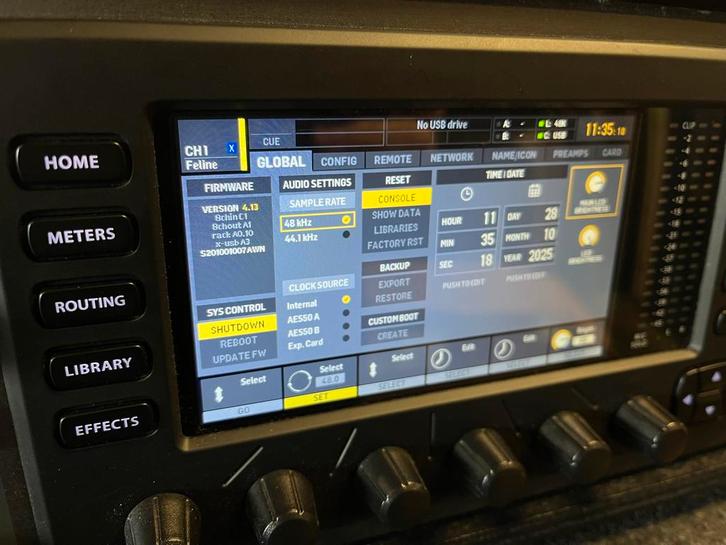 Behringer X32 Rack Digitale Mixer, Muziek en Instrumenten, Mengpanelen, Zo goed als nieuw, 20 kanalen of meer, Microfooningang