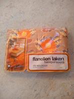 Retro vintage flanellen laken, Ophalen of Verzenden, Nieuw, Tweepersoons, Overige typen