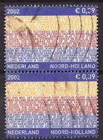 Nederland NVPH 2067 paar gestempeld, Postzegels en Munten, Verzenden, Na 1940, Gestempeld