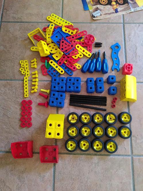 verzameling Meccano junior, Kinderen en Baby's, Speelgoed | Bouwstenen, Gebruikt, Overige merken, Ophalen of Verzenden
