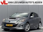 Mazda 3 2.3 DiSi Turbo MPS | 260PK | Stoelverwarming | Cruis, Auto's, Euro 5, Zwart, 4 cilinders, Leder en Stof