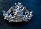 Badge pin brandweer 6 cm Metaal, Ophalen of Verzenden, Overige soorten, Nederland, Embleem of Badge
