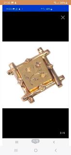 18 karaat gouden broche, Sieraden, Tassen en Uiterlijk, Antieke sieraden, Goud, Ophalen of Verzenden, Broche