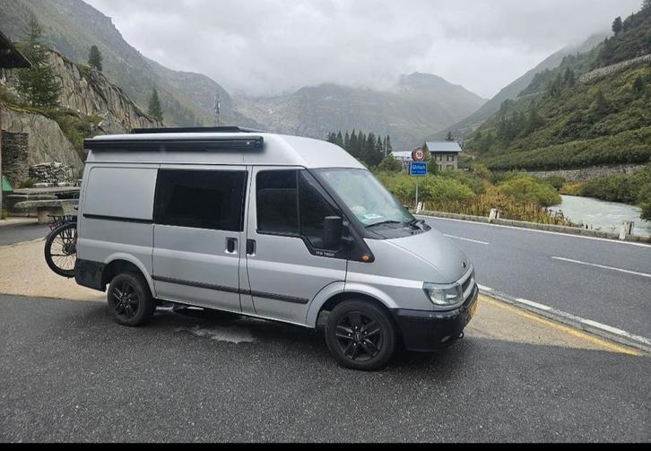 Mooie omgebouwde Ford Transit Camperbus, Caravans en Kamperen, Campers, Particulier, Buscamper of Camperbus, Ford, Ophalen