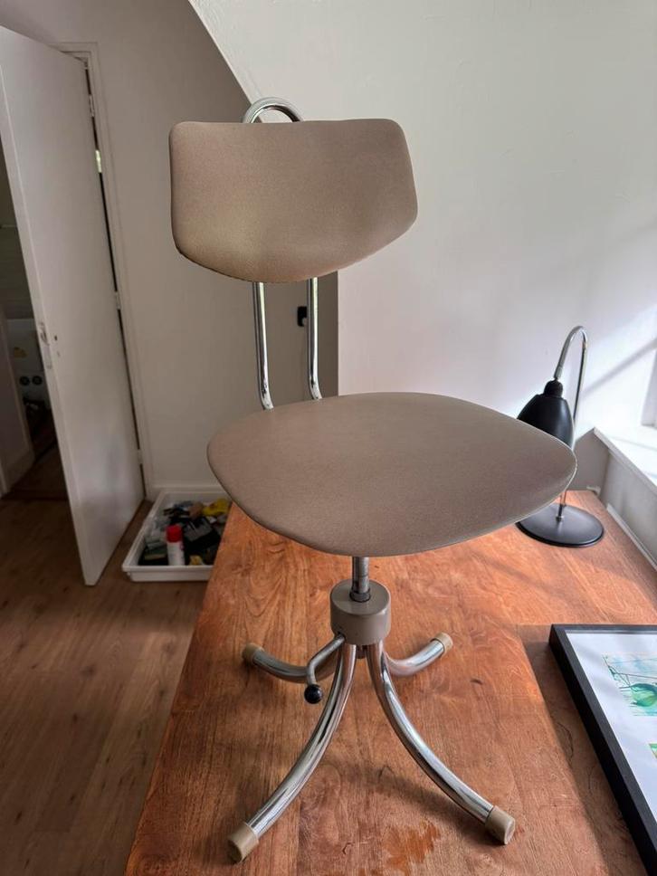 Tubax bureaustoel, Huis en Inrichting, Bureaustoelen, Gebruikt, Grijs, Ophalen