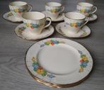 Alfred Meakin 5 kop en schotels en 3 gebaksbordjes, Antiek en Kunst, Antiek | Servies los, Ophalen of Verzenden
