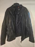 Leren jas, Kleding | Heren, Maat 52/54 (L), Strellson, Zwart, Ophalen of Verzenden