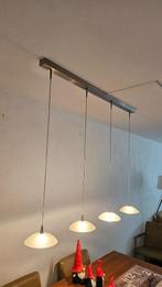 Hanglamp, Huis en Inrichting, Lampen | Hanglampen, Ophalen, Gebruikt, 50 tot 75 cm, Glas