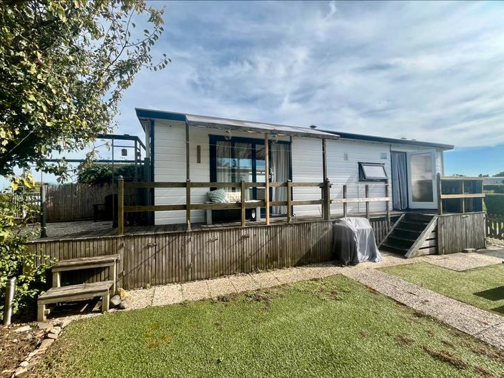 Chalet met staanplaats Groene eiland Capfun, Caravans en Kamperen, Stacaravans, tot en met 4, Ophalen