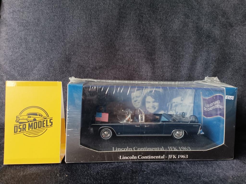 1:43 Lincoln Continental JFK 1963, S, Auto, R, Nieuw