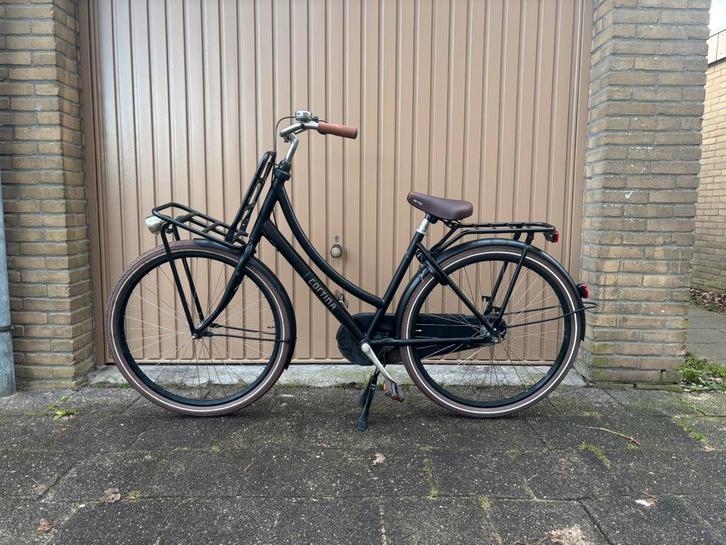 Cortina U4 nexus3 framemaat 50cm 28inch matt zwart, Fietsen en Brommers, Fietsen | Dames | Omafietsen, Zo goed als nieuw, 50 tot 53 cm