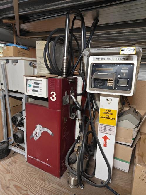 Marconi diesel pomp tankstation vintage, Diversen, Overige Diversen, Gebruikt, Ophalen