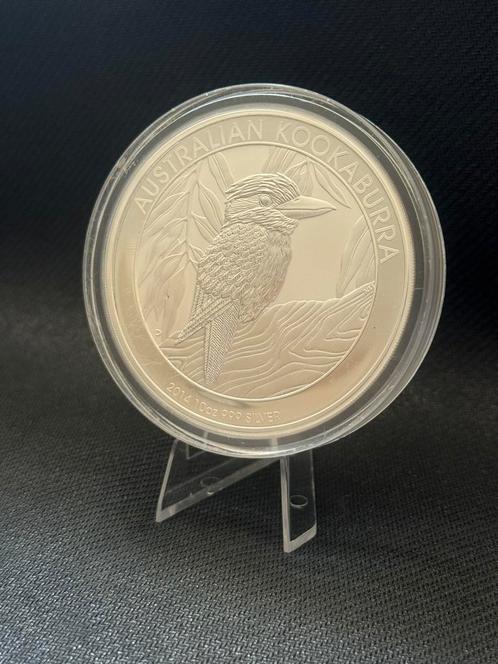 Australian kookaburra - 2014 - 10oz, Postzegels en Munten, Edelmetalen en Baren, Zilver, Ophalen of Verzenden