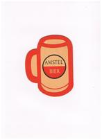 BIERVILTJE AMSTEL BIER, Verzamelen, Biermerken, Verzenden, Nieuw, Viltje(s), Amstel