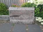Steenschotten Hardhout - Tuin & Constructie, Ophalen, Gebruikt, Plank, 50 mm of meer