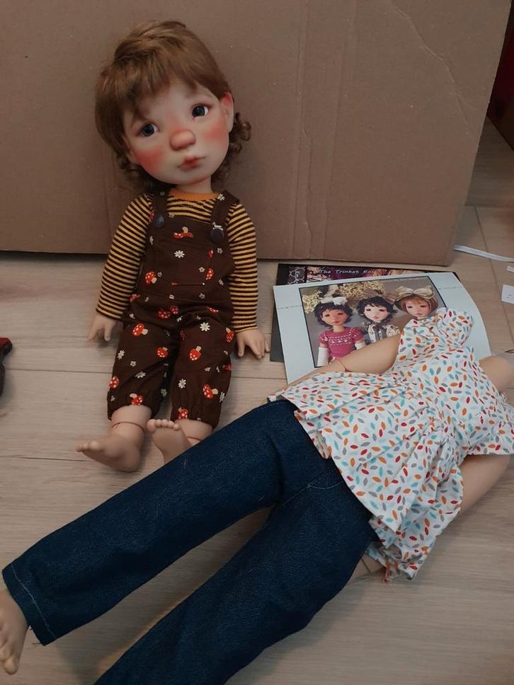 Bjd Trinketbox/moppiedoll Yarrow custom, Verzamelen, Poppen, Zo goed als nieuw, Pop, Ophalen of Verzenden