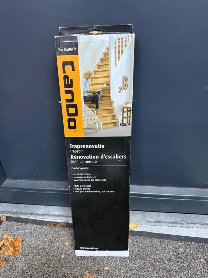 Cando traprenovatie spin, Doe-het-zelf en Verbouw, Meetapparatuur, Zo goed als nieuw, Overige meters, Ophalen of Verzenden