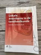 Lokale anesthesie in de tandheelkunde, Boeken, Studieboeken en Cursussen, Ophalen of Verzenden, Beta, Gelezen, HBO
