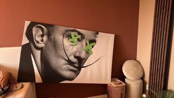 EYECATCHER! Salvador Dalí canvas 150x90x2cm voor maar €50 beschikbaar voor biedingen