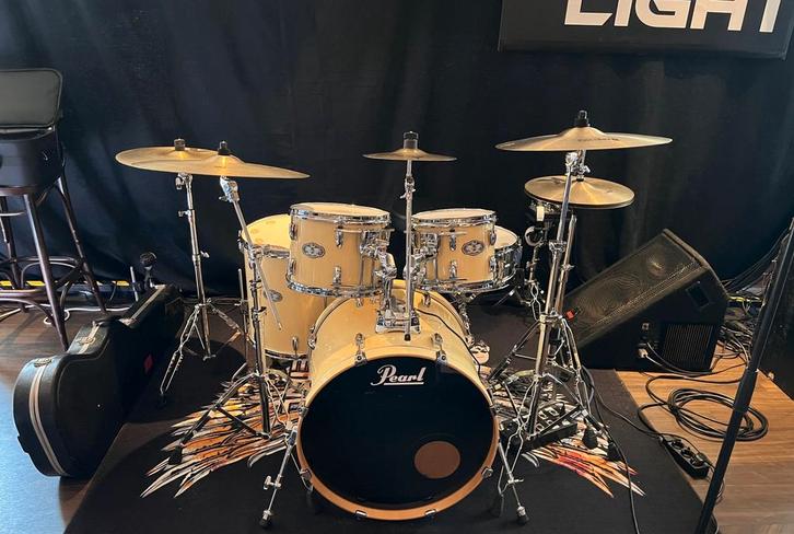 Pearl Vision shellset, Muziek en Instrumenten, Drumstellen en Slagwerk, Zo goed als nieuw, Pearl, Ophalen