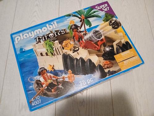 nieuw in verpakking Playmobil Superset Piratenvesting - 4007, Kinderen en Baby's, Speelgoed | Playmobil, Nieuw, Ophalen of Verzenden