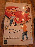 Zeer mooie Oude Duitse Volkswagen Kever reclame poster metal, Verzamelen, Merken en Reclamevoorwerpen, Ophalen of Verzenden, Zo goed als nieuw