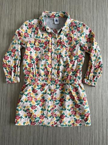 Jurk bloemen, Petit Bateau, maat 104 beschikbaar voor biedingen