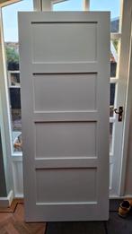 PERTURA Binnendeur 303 Opdek Links Wit Gegrond 83x201,5cm -, Ophalen, 80 tot 100 cm, Binnendeur, Nieuw