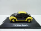 Volkswagen New Beetle '' Geel/Zwart ''  Schuco, Hobby en Vrije tijd, Modelauto's | 1:43, Schuco, Ophalen of Verzenden, Zo goed als nieuw