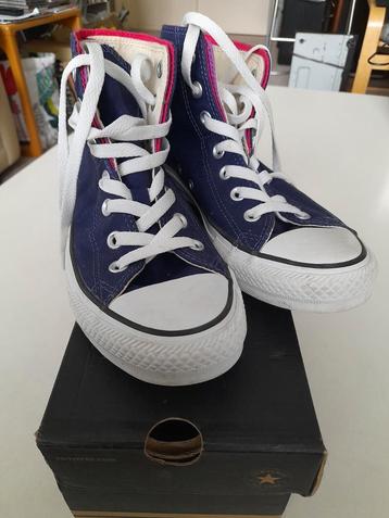 Converse Chuck Taylor blauwe canvas  - zgan beschikbaar voor biedingen