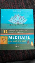 MEDITATIE van week tot week Boek, Boeken, Esoterie en Spiritualiteit, Ophalen of Verzenden, Zo goed als nieuw, Meditatie of Yoga