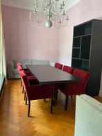 Armstoelen Olav 6 stuks cherise rood velvet Zgan !, Huis en Inrichting, Stoelen, Ophalen, Zo goed als nieuw, Vijf, Zes of meer stoelen