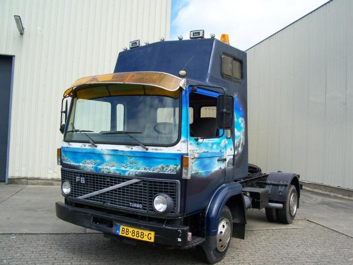 Volvo F614 ,Belasting,milleu,emissiezonevrij nieuwe APK 1985, Auto's, Vrachtwagens, Particulier, Startonderbreker, Trekhaak, Volvo