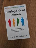 Omringd door idioten - Thomas Erikson (Als Nieuw), Ophalen of Verzenden, Zo goed als nieuw, Thomas Erikson