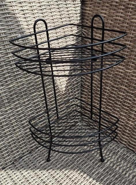 Hoek rek voor badkamer 43 cm hoog, Ophalen of Verzenden, Zo goed als nieuw, Douche