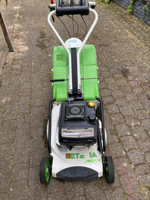 Etesia Pro  met zware Kawasaki motor, Tuin en Terras, Grasmaaiers, Zo goed als nieuw, Benzine-grasmaaier, 50 cm of meer, Cirkelmaaier