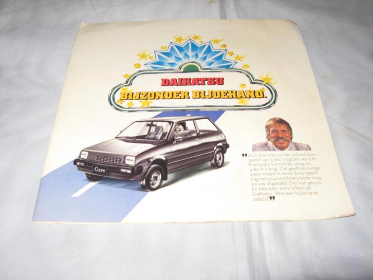 DAIHATSU, CHARADE TAFT, Boeken, Auto's | Folders en Tijdschriften, Zo goed als nieuw, Overige merken, Ophalen of Verzenden