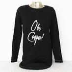 Super Leuk Nikkie Sweater Jurkje - 91* (Maat 38) € 30,-, Maat 38/40 (M), Zwart, Ophalen of Verzenden, Zo goed als nieuw