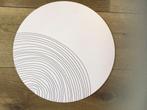 Ronde dibond wanddecoratie, Huis en Inrichting, Woonaccessoires | Wanddecoraties, Ophalen of Verzenden, Zo goed als nieuw