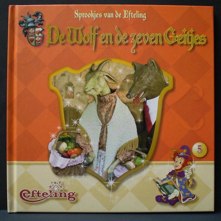 Efteling “De Wolf en de zeven Geitjes”, Verzamelen, Efteling, Zo goed als nieuw, Overige typen, Verzenden