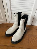 Bronx witte leren laarzen met zwarte zool maat 40 zgan, Kleding | Dames, Schoenen, Hoge laarzen, Bronx, Wit, Ophalen of Verzenden