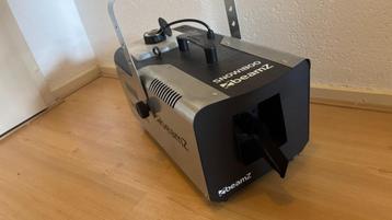 Beamz sneeuwmachine met vloeistof beschikbaar voor biedingen