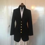 Zwarte Koetsiersjas van Pauw - Nieuwstaat. Maat 2 Pauw / S,M, Maat 38/40 (M), Zwart, Nieuw, Ophalen of Verzenden