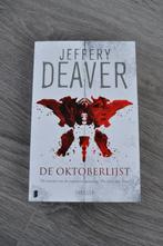de oktoberlijst, Ophalen of Verzenden, Nieuw, Jeffery Deaver, Nederland